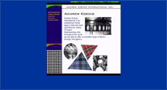 Desktop Screenshot of andrewkoenig.com